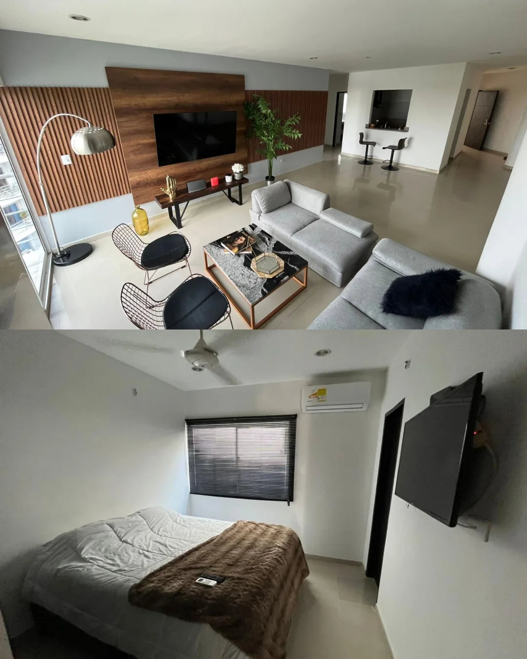 Apartamento amoblado 78mts2 en la castellana