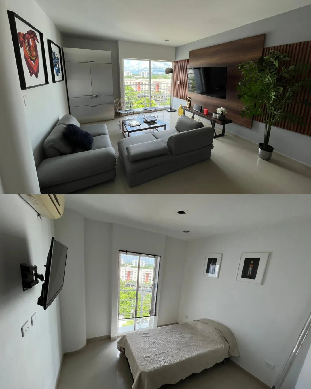 Apartamento amoblado 78mts2 en la castellana