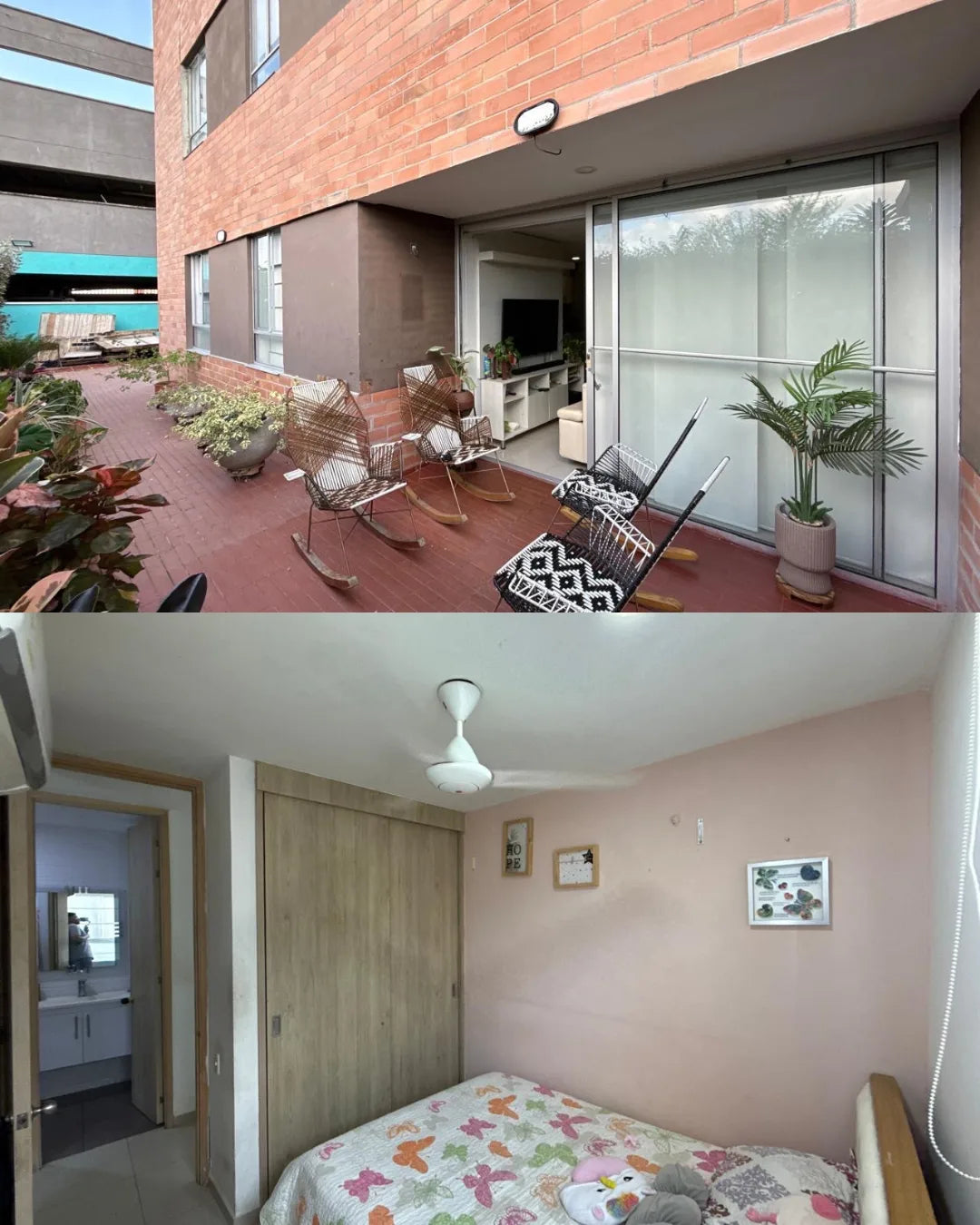 Apartamento 71mts2 con 2 habitaciones 2 baños estudio y patio cerca al cc alamedas